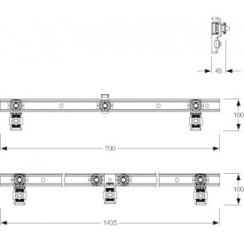 Listwy do montażu wanien