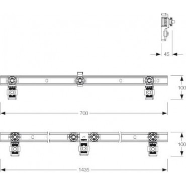 Listwy do montażu wanien